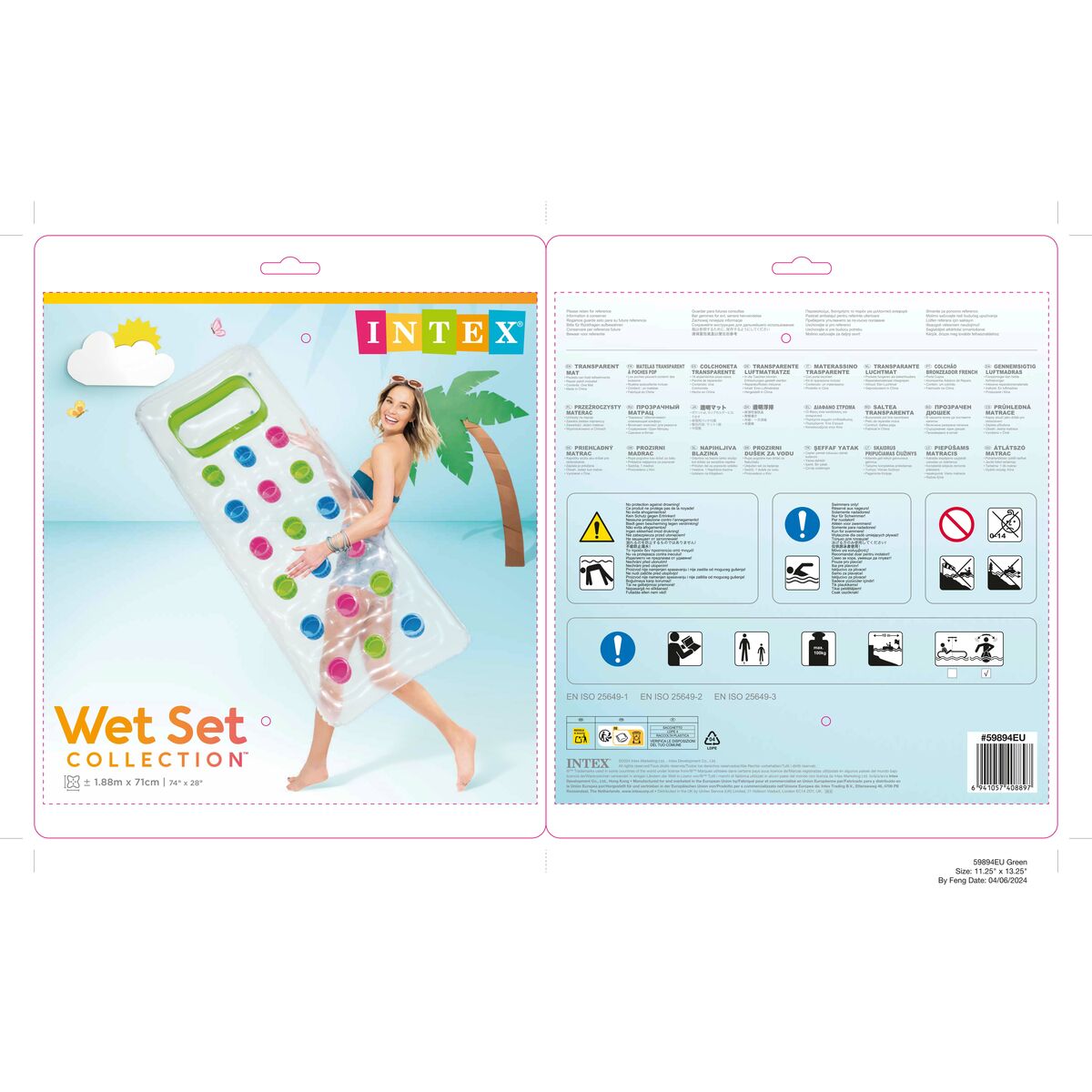 Saltea gonflabilă Intex 59894EU (188 x 71 cm)