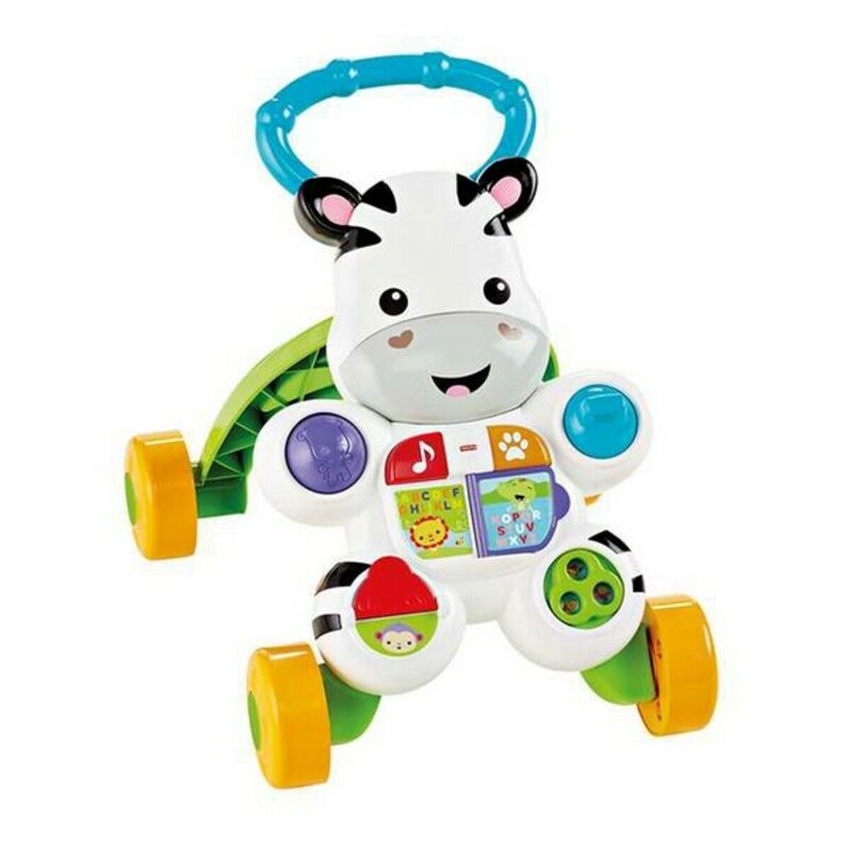 Mașină-Premergător Mattel Zebră Alb (1+ An)