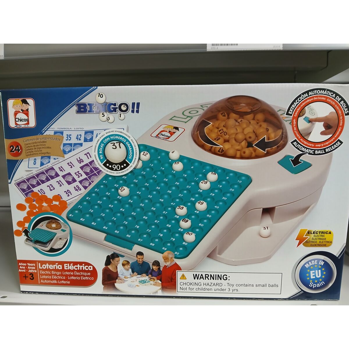 Bingo Automat Chicos CHIC22302 Plastic