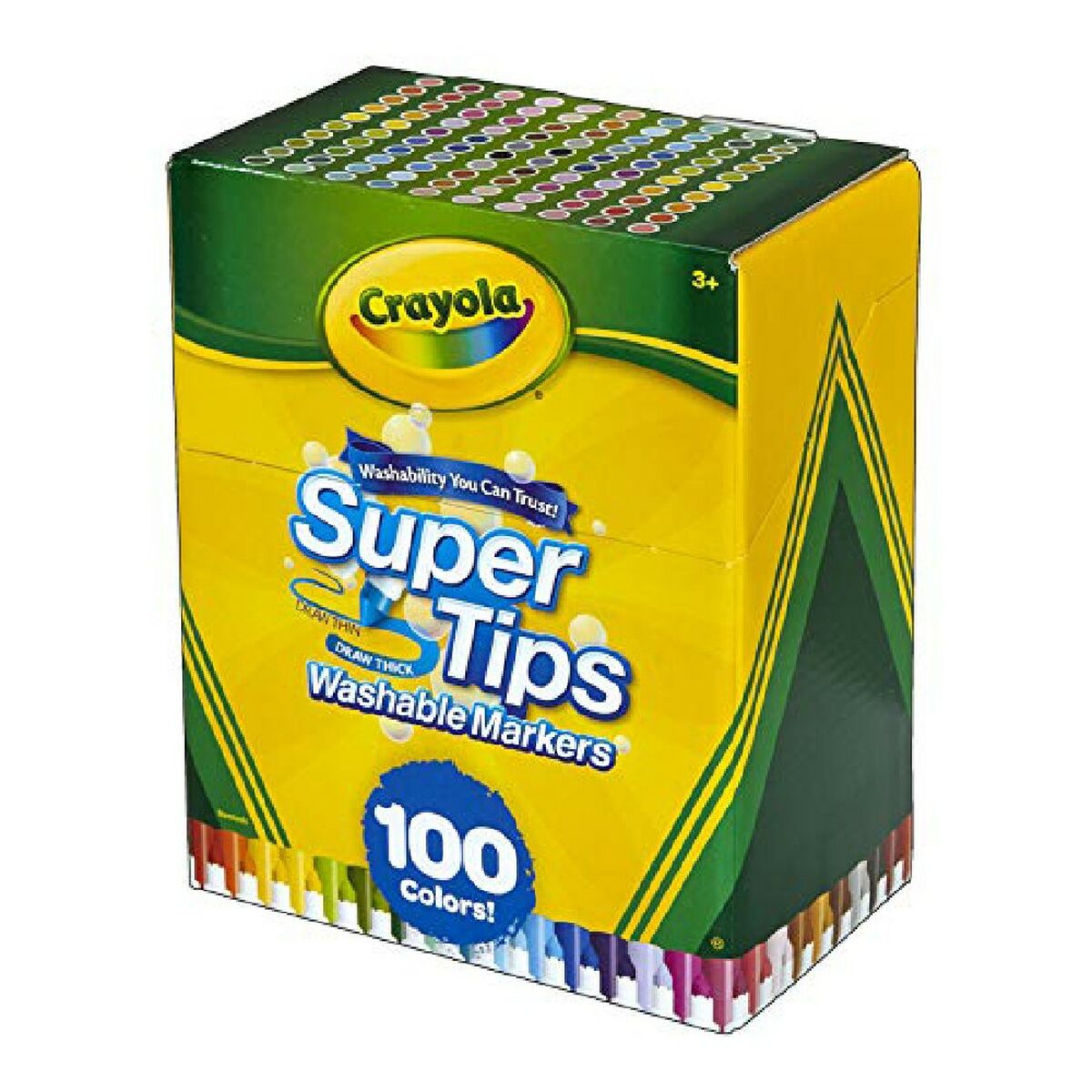 Set de Carioci Super Tips Crayola 58-5100 (100 uds)