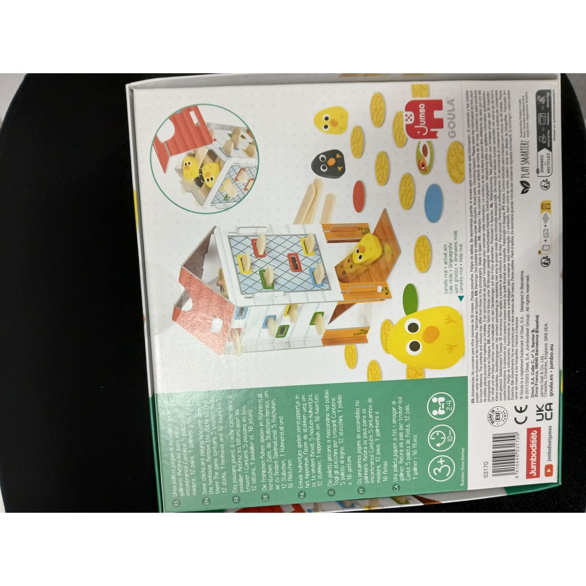 Joc de Îndemânare pentru Bebeluși HAPPY CHICKEN Goula 53170