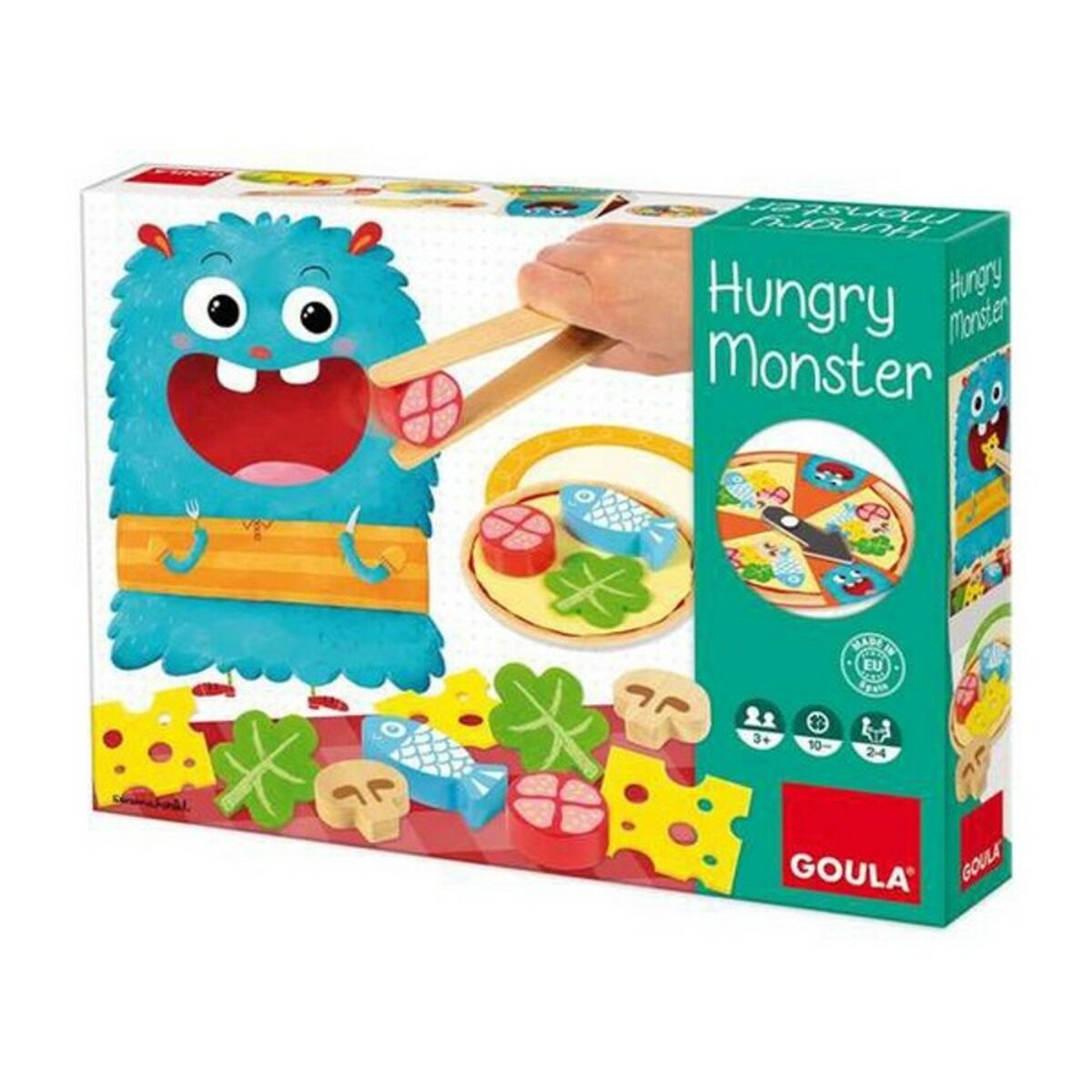 Joc de Îndemânare pentru Bebeluși Hungry Monster Goula 53172