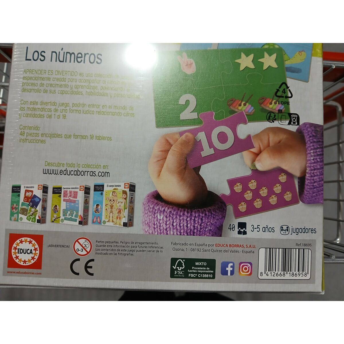 Puzzle pentru Copii Educa 18695