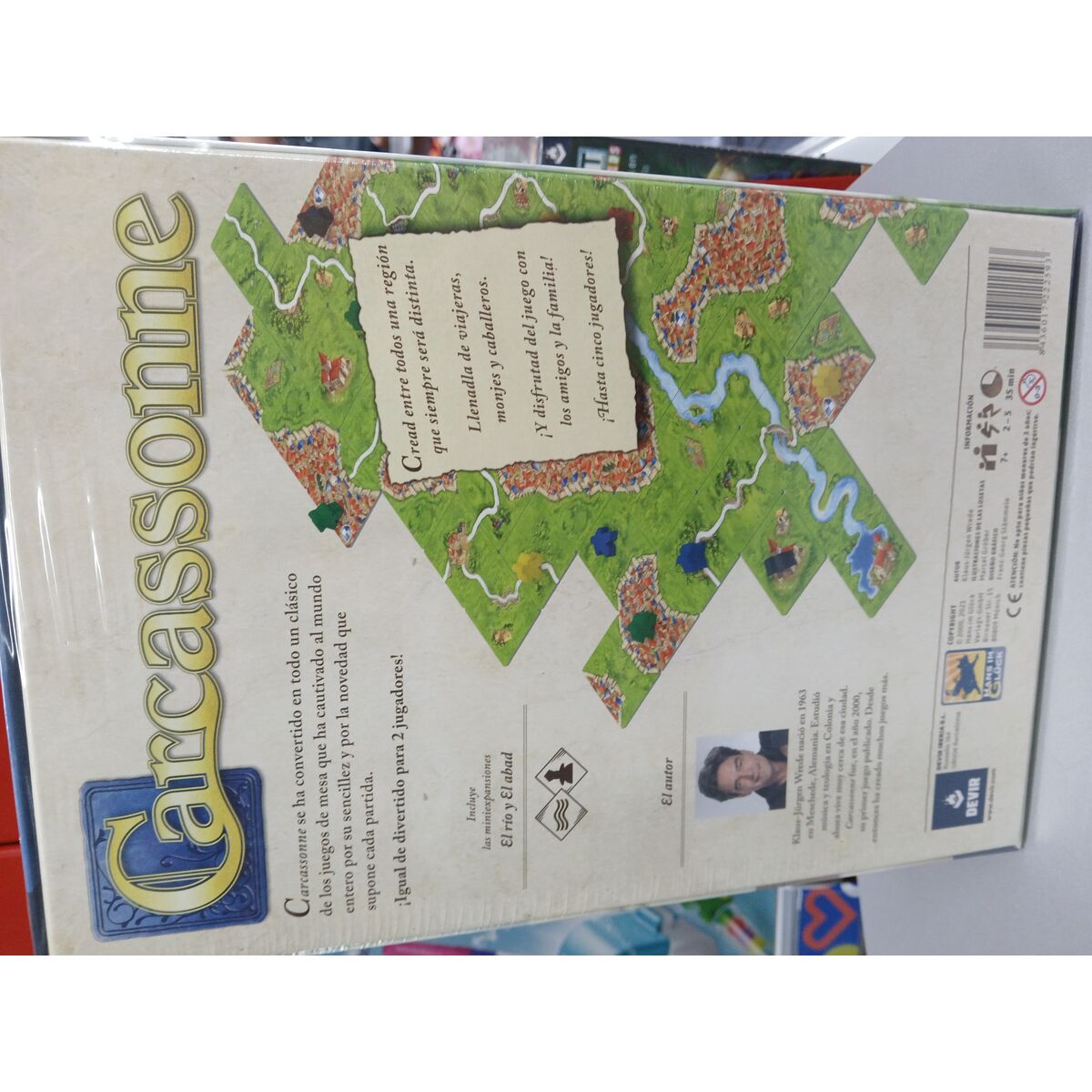 Joc de Masă Carcassonne Devir 222593 (ES)