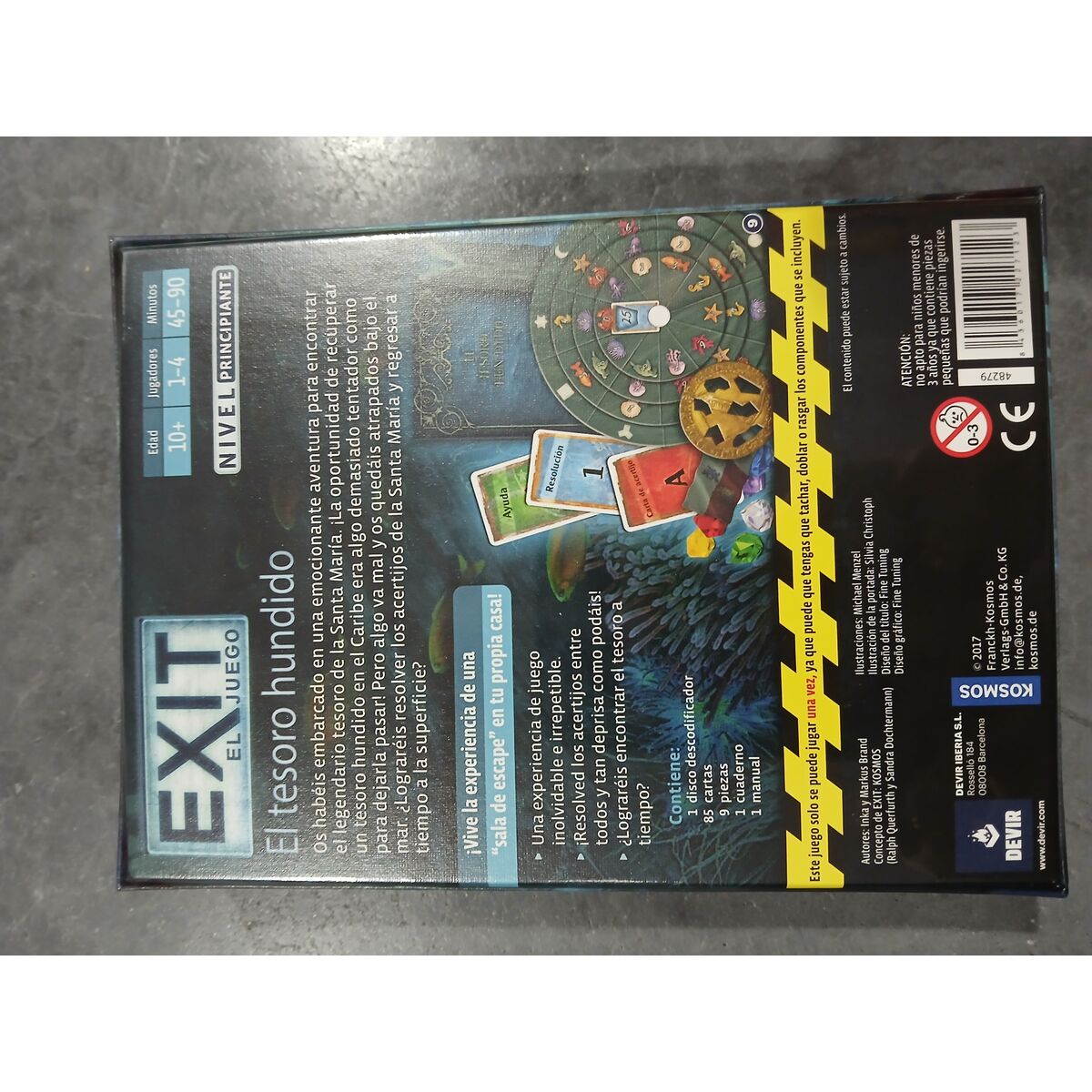 Joc de Masă Exit El Tesoro Hundido Devir (ES)
