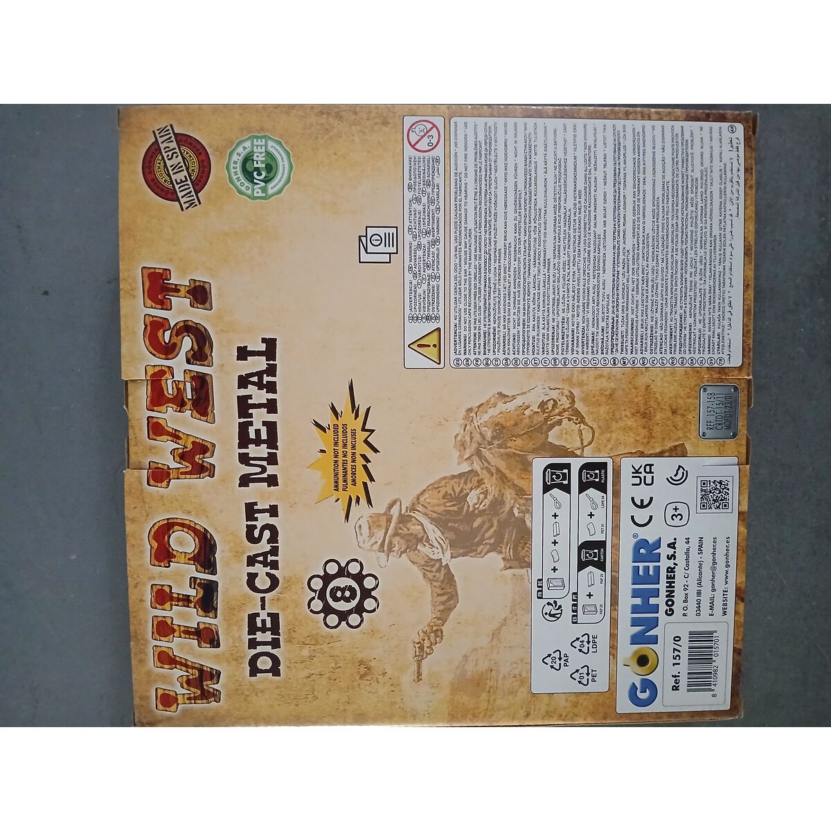 Set de Pistoale Western Gonher 157/0 (5 pcs)