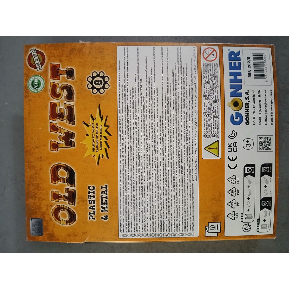 Set de Pistoale Western Gonher (3 pcs)