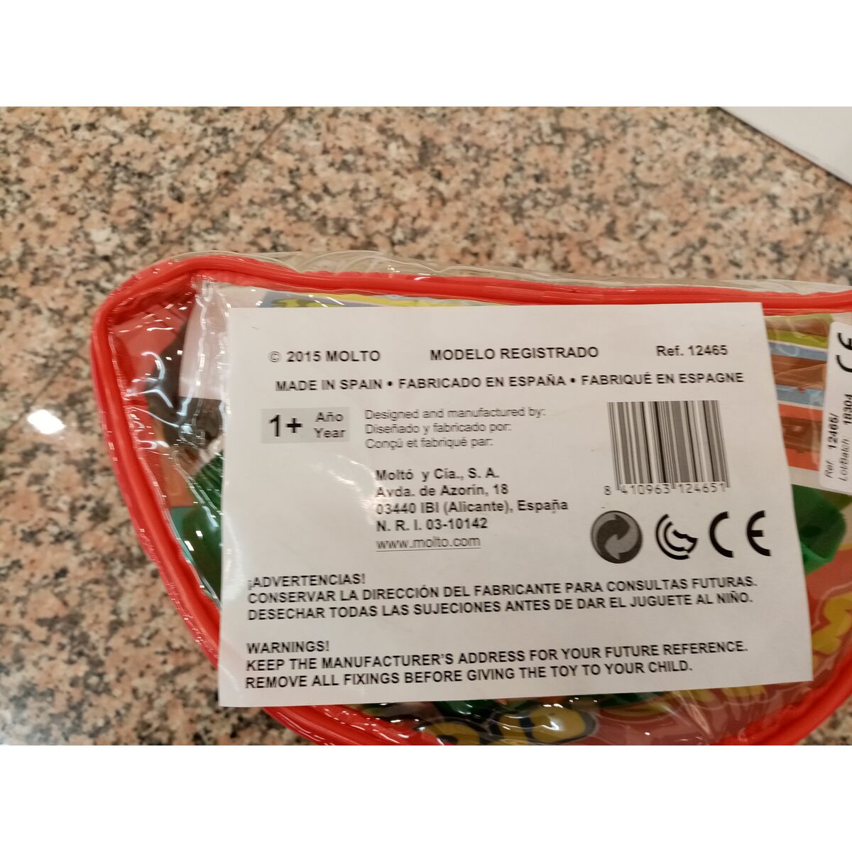 Set de Construcție Moltó 12461 80 Piese