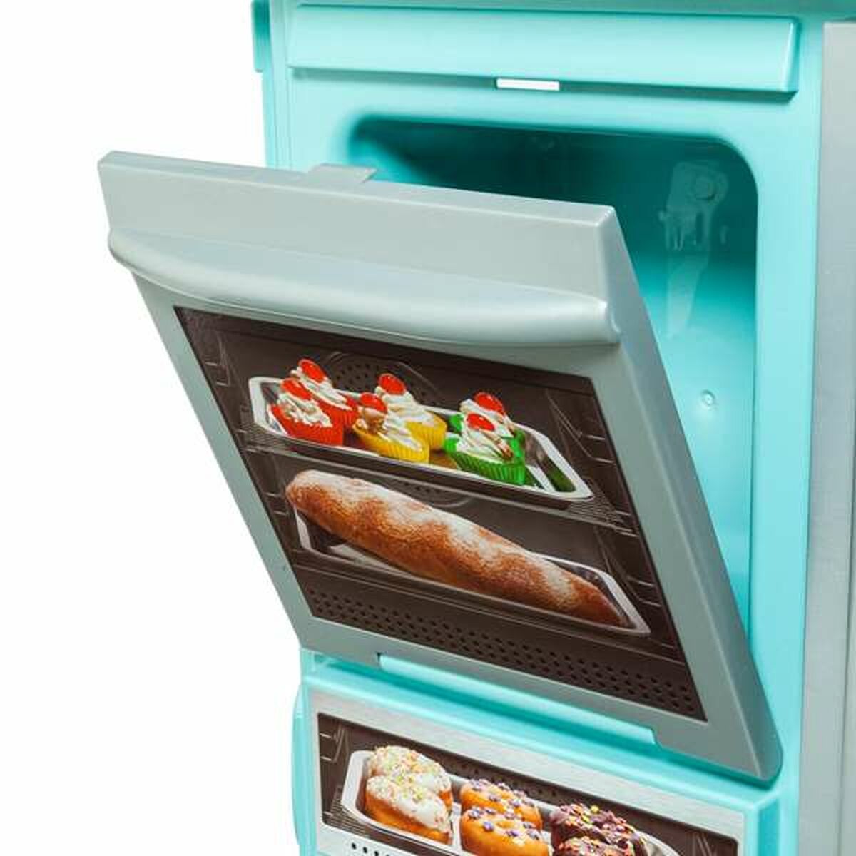 Bucătărie de Jucărie Cook Moltó 18151 100 x 97 x 31 cm Albastru Pliere (100 x 97 x 31 cm)