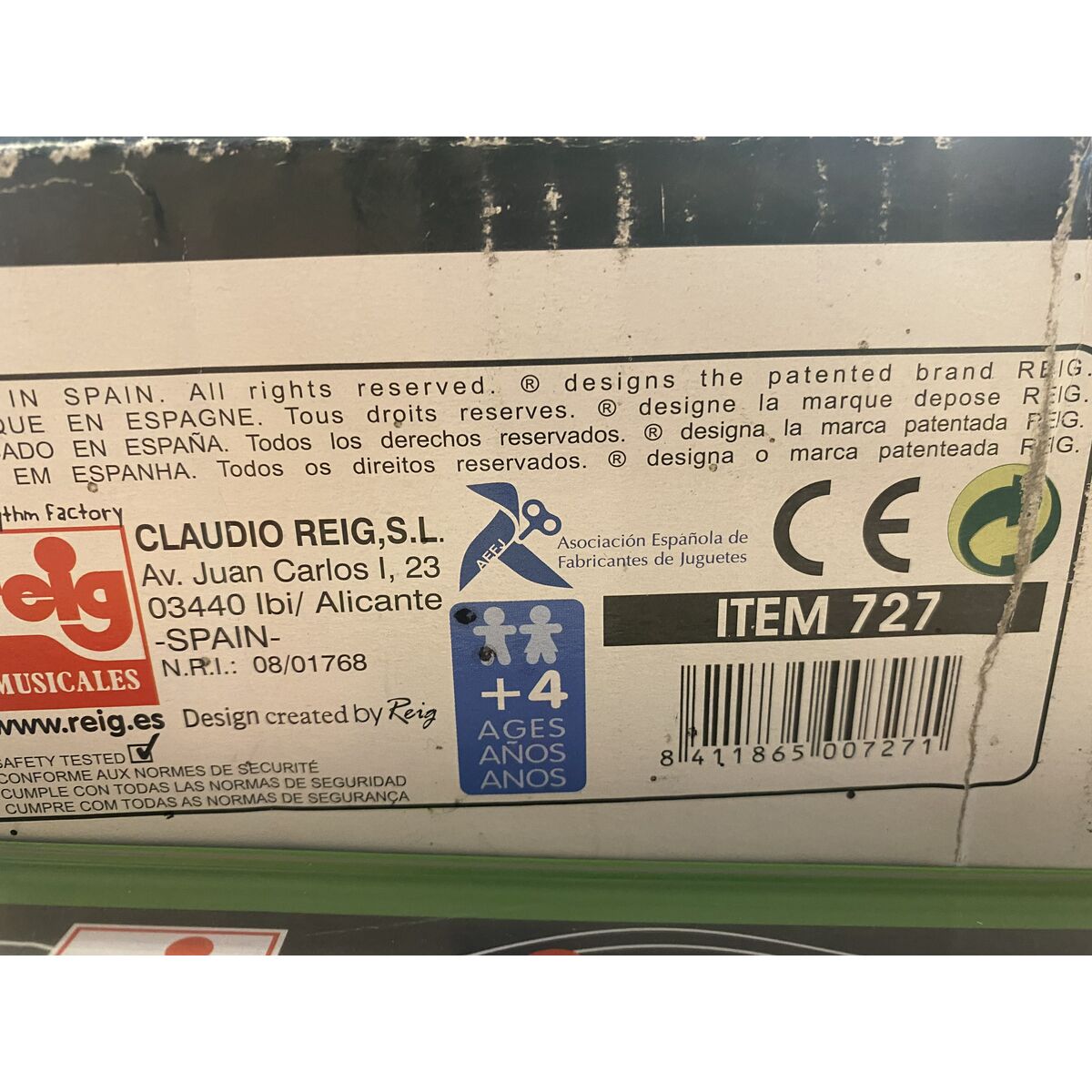 Tobe Golden Drums Reig 75 x 68 x 54 cm Plastic (75 x 68 x 54 cm)