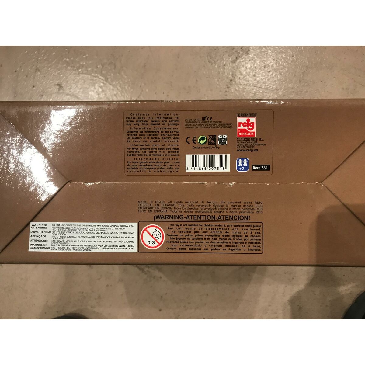 Jucărie muzicală Reig REIG731 Plastic