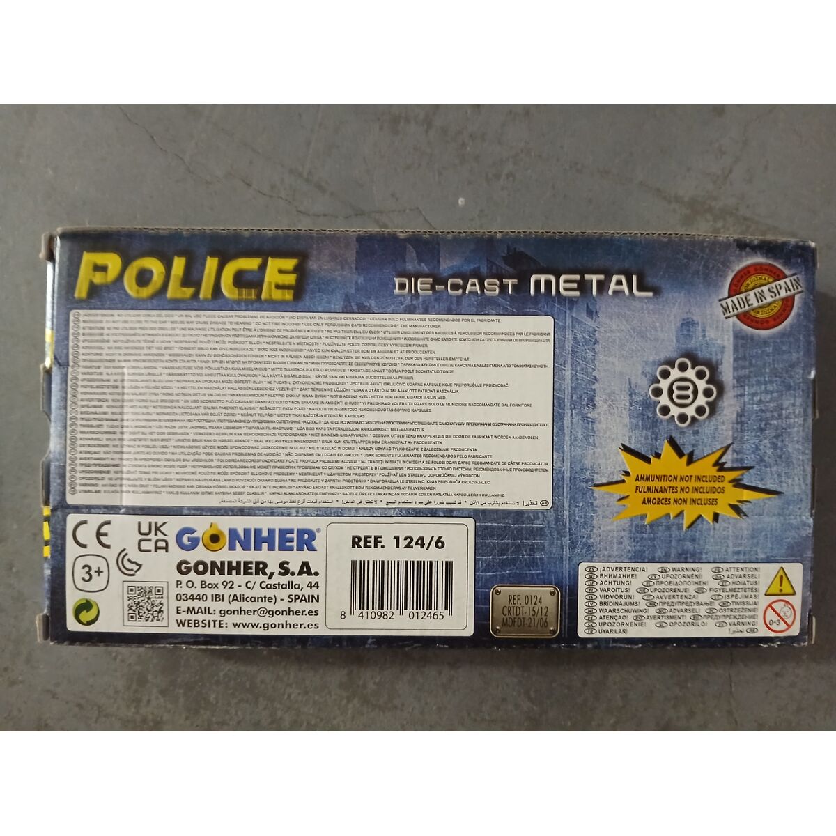 Pistol Police Gonher Gonher_124/6