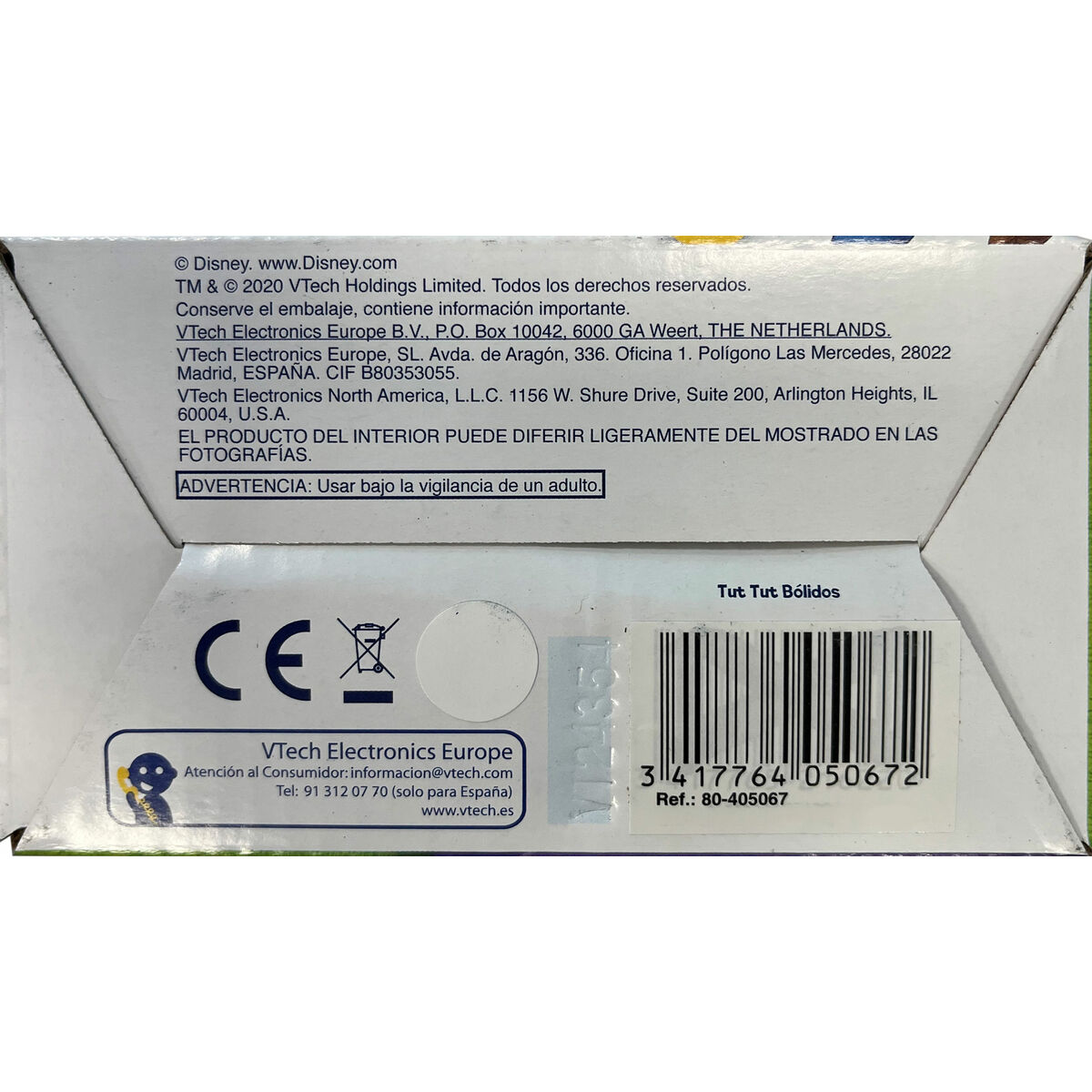 Mașină de jucărie Vtech 80-405067 12 x 6 cm