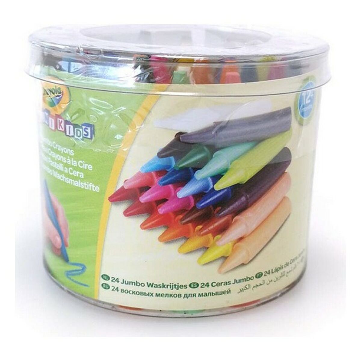 Creioane ceară colorate Crayola 2.0784 Lavabil/ă (24 pcs)