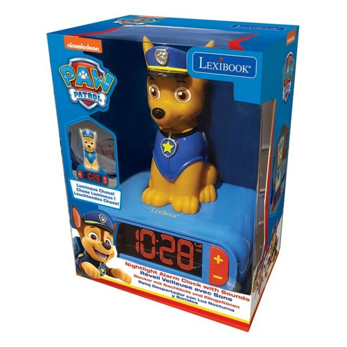 Radio Deșteptător Lexibook Paw Patrol Lumini cu sunet
