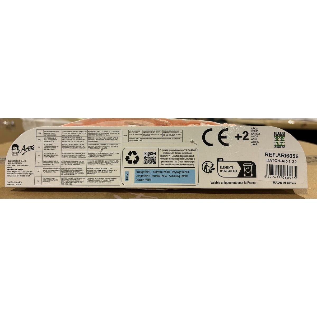 Hainele păpușii Arias 6056 (42 cm)