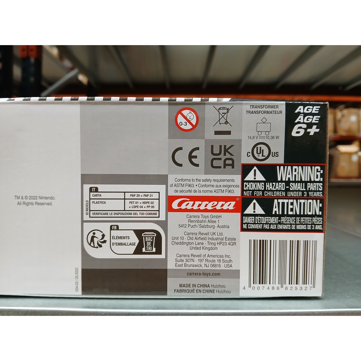 Pistă de Curse Carrera NINTENDO MARIO KART P-WIN