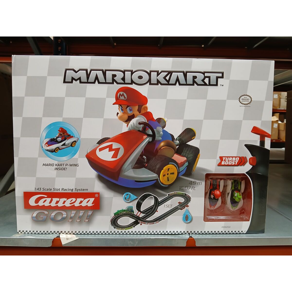 Pistă de Curse Carrera NINTENDO MARIO KART P-WIN