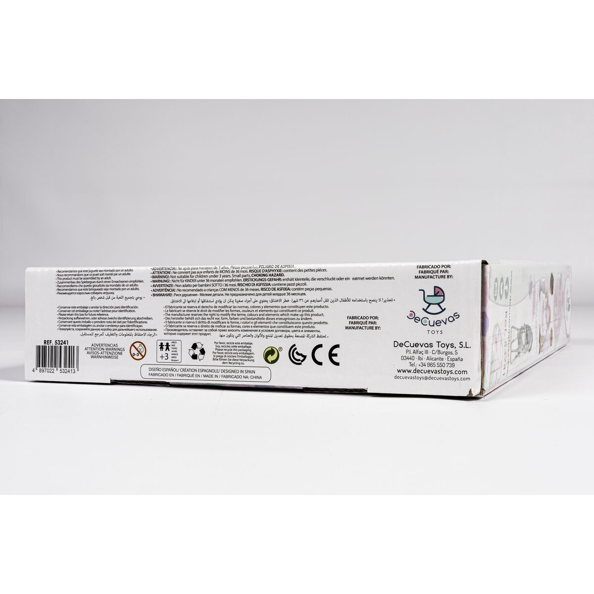 Scaun pentru Păpuși Decuevas Ocean Fantasy  Scaun înalt 65 x 32 x 42 cm