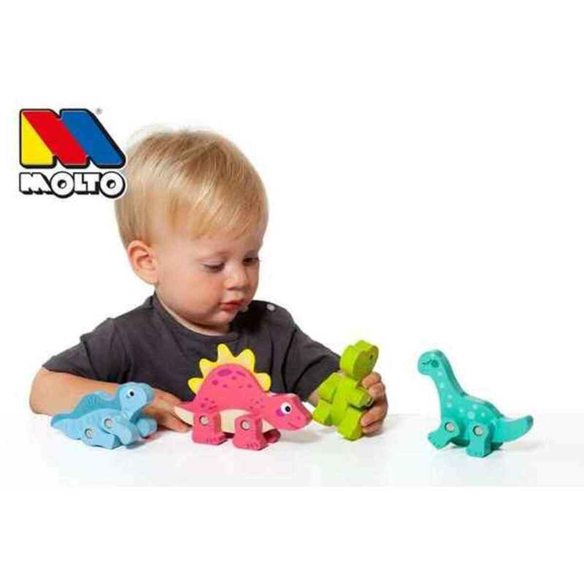 Set de Dinozauri Moltó 21295 4 Piese