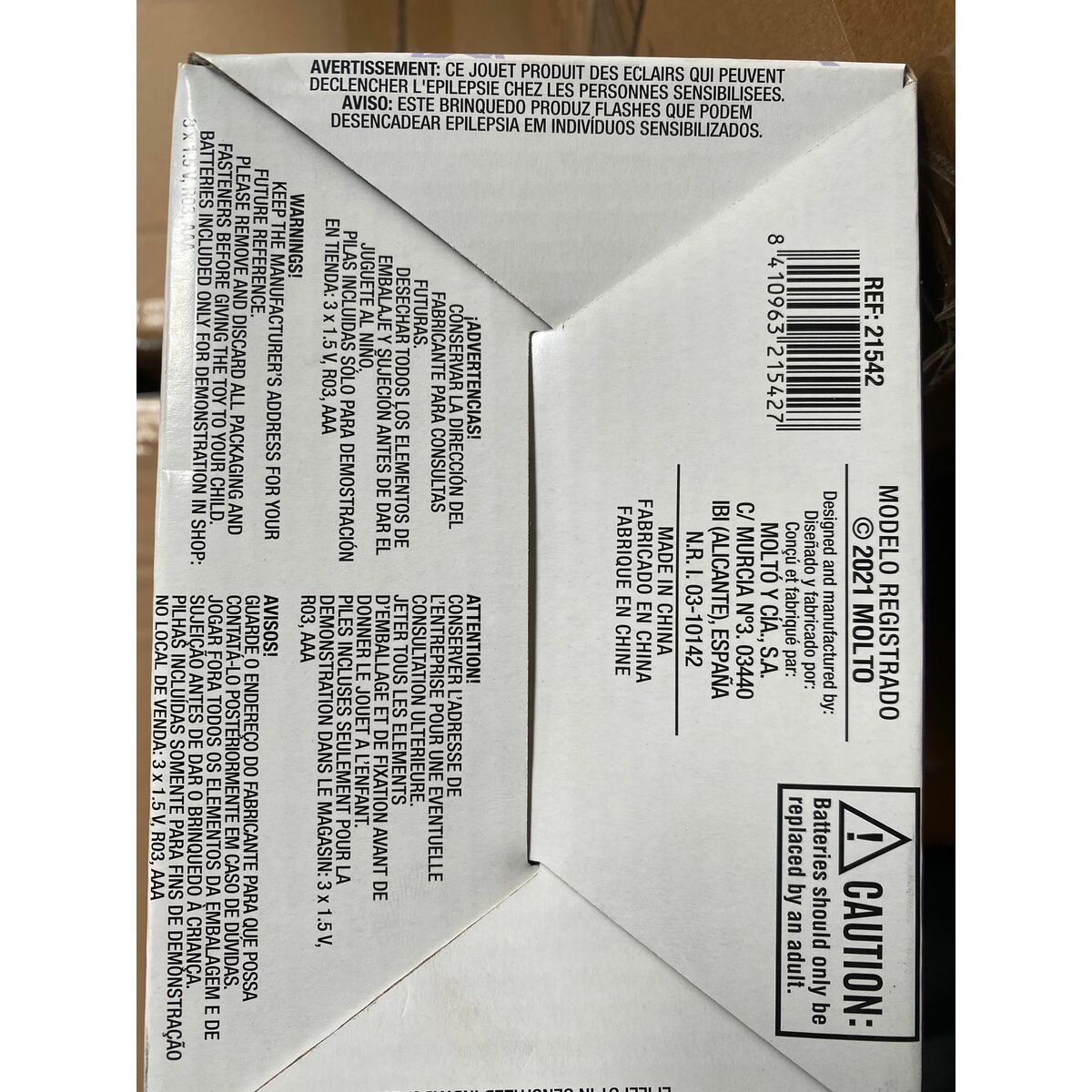 Jucărie de Pluș Moltó 21542 Iepure 24 cm