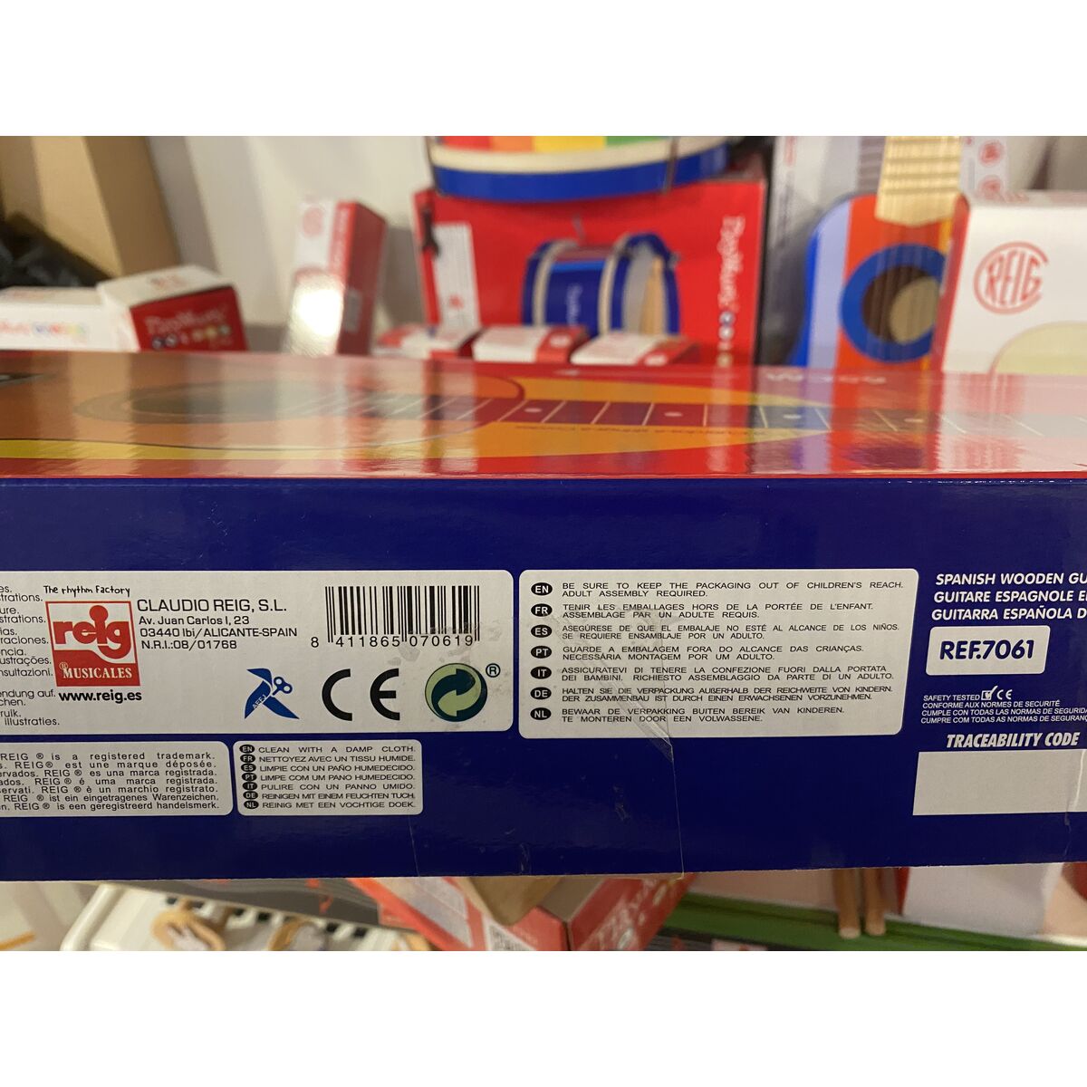 Chitară pentru Copii Reig REIG7061 (65 cm)