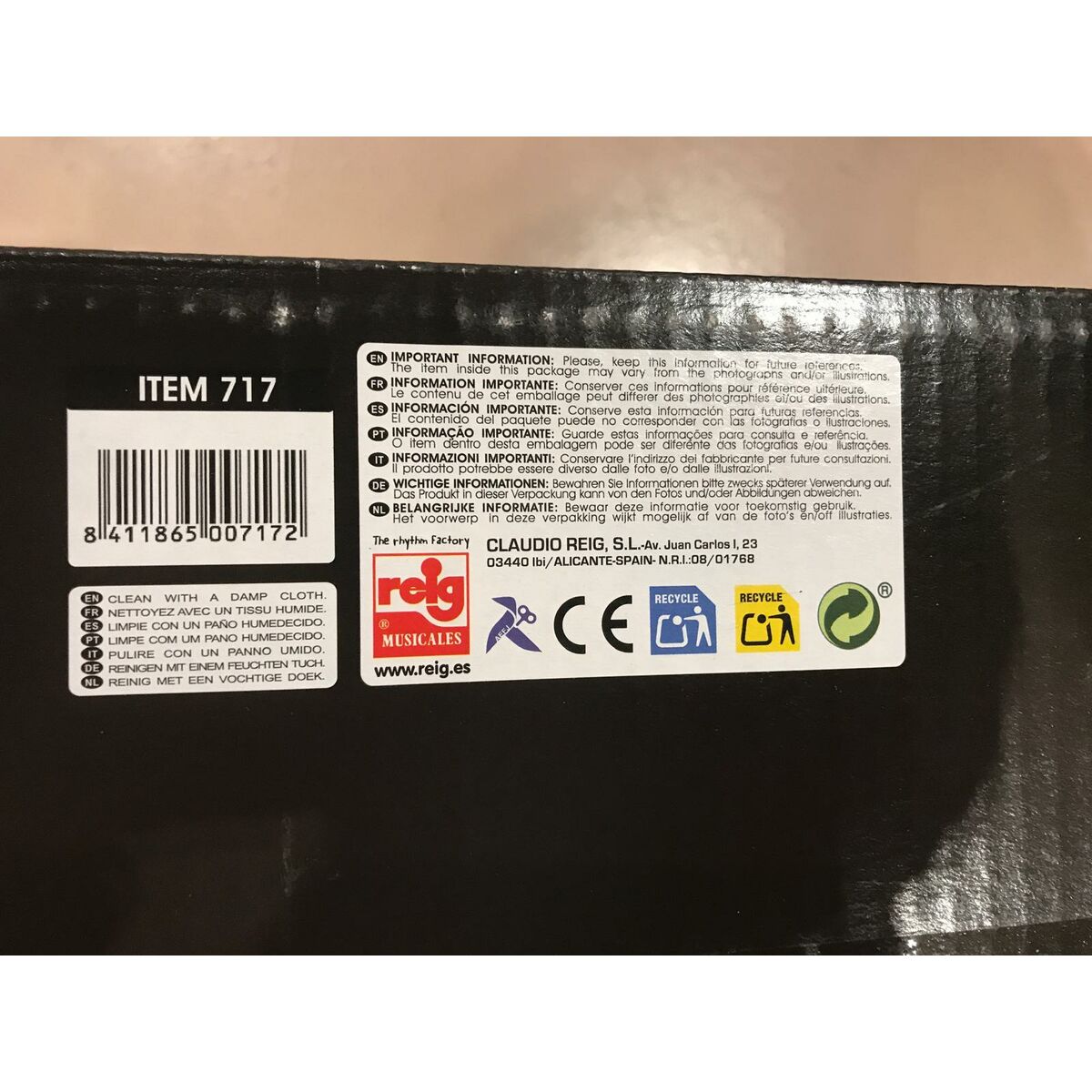 Tobe Reig 717 Plastic 75 x 68 x 54 cm