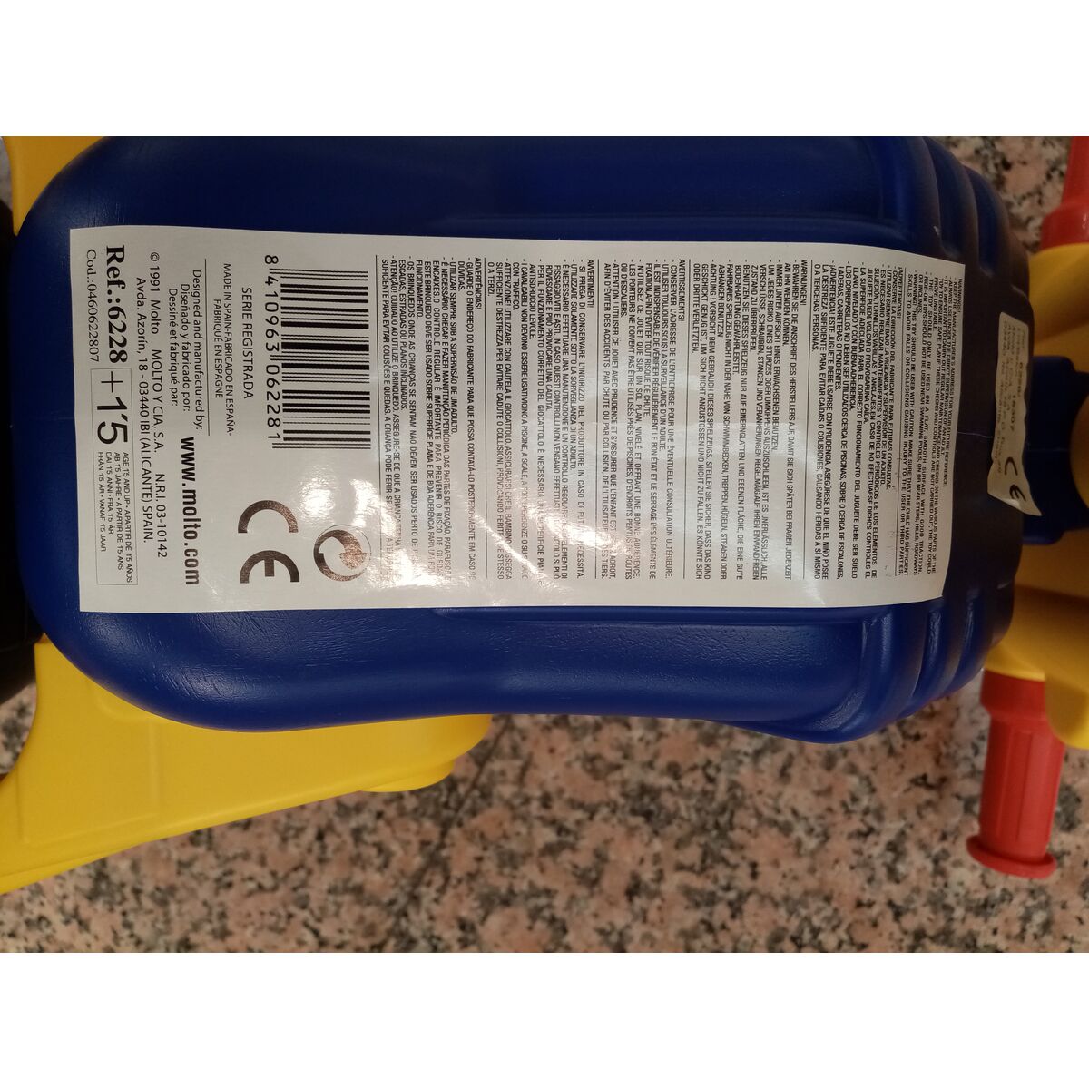 Mașină-Premergător Moltó Cross Classic 63 cm (63 cm)