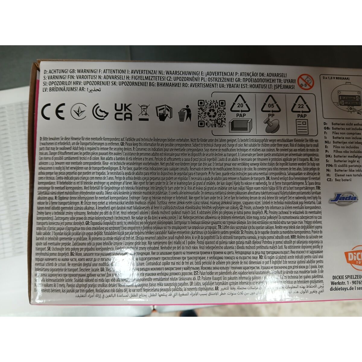 Mașină Radio Control Minnie Mouse Roadster 19 cm