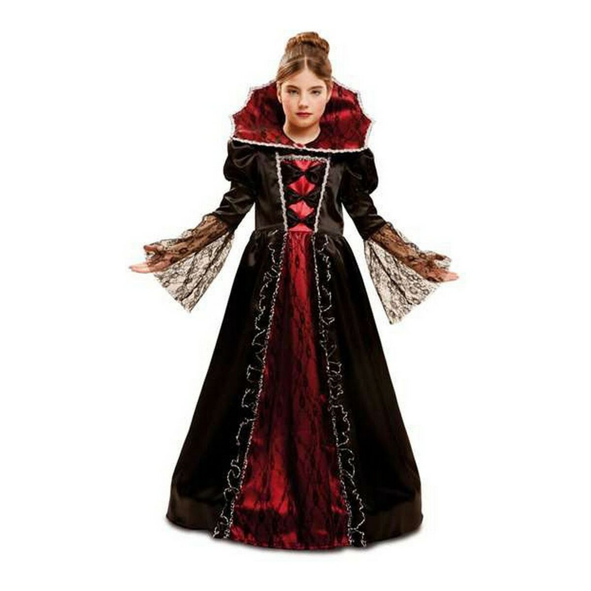 Costum Deghizare pentru Copii Vampire S 5-6 Ani (2 Piese)