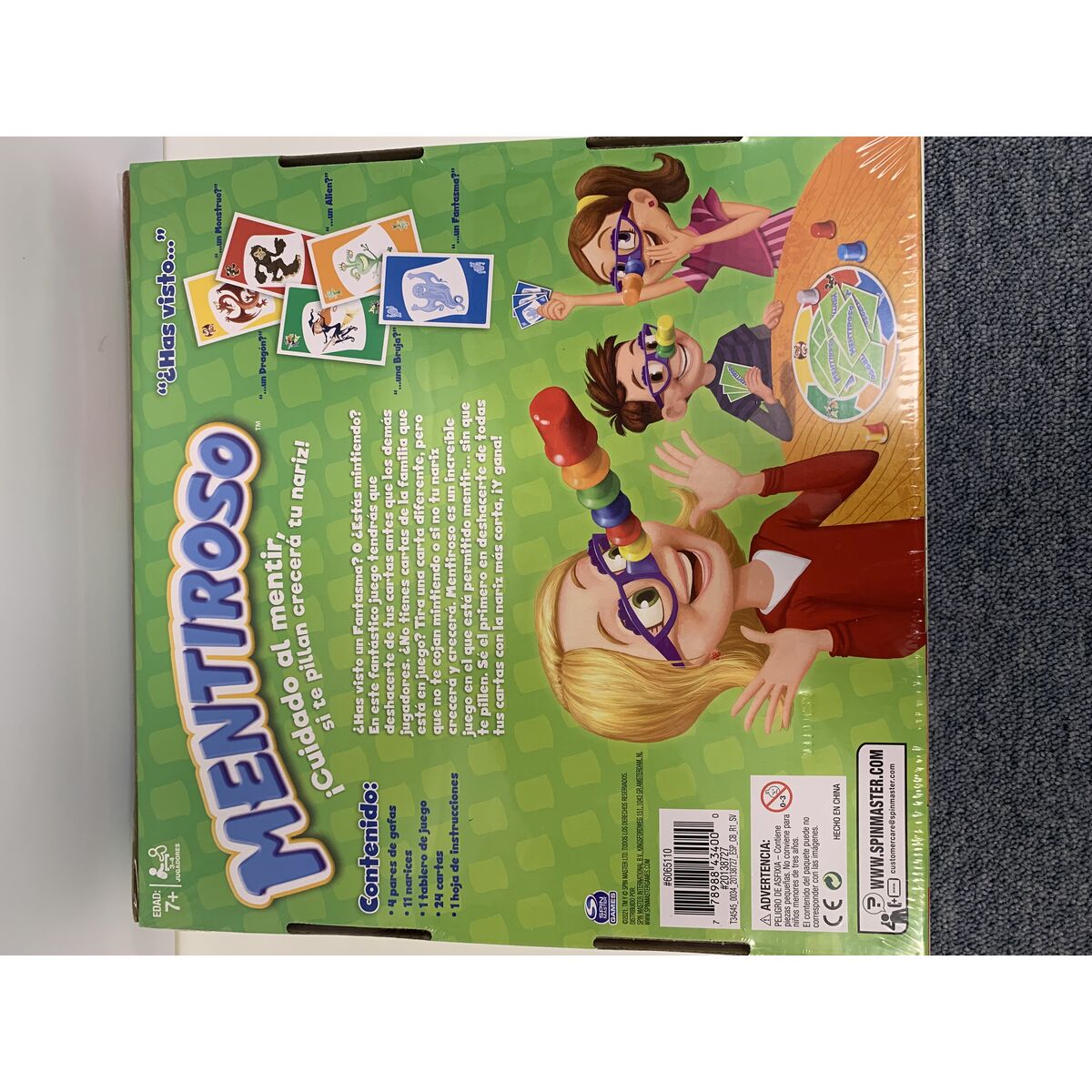 Joc de Masă Spin Master Mentiroso 29 Piese 26,67 x 26,67 x 5,08 cm