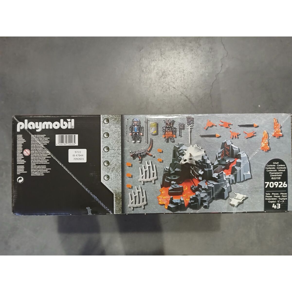 Playset Playmobil Dino Rise Lava Fountain Guardian 70926