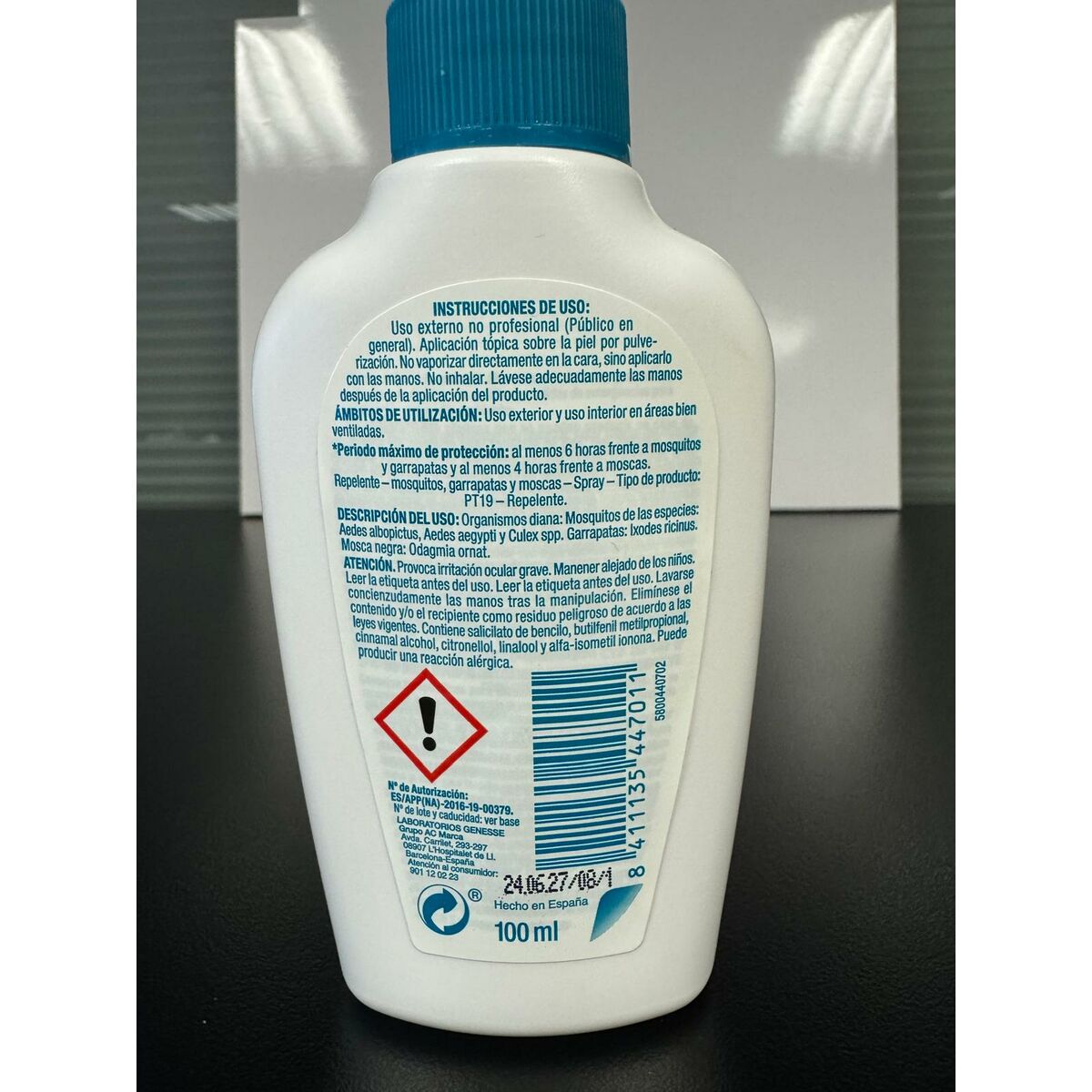 Vaporizator Repelent Anti-țânțari Ecran (100 ml) Crem