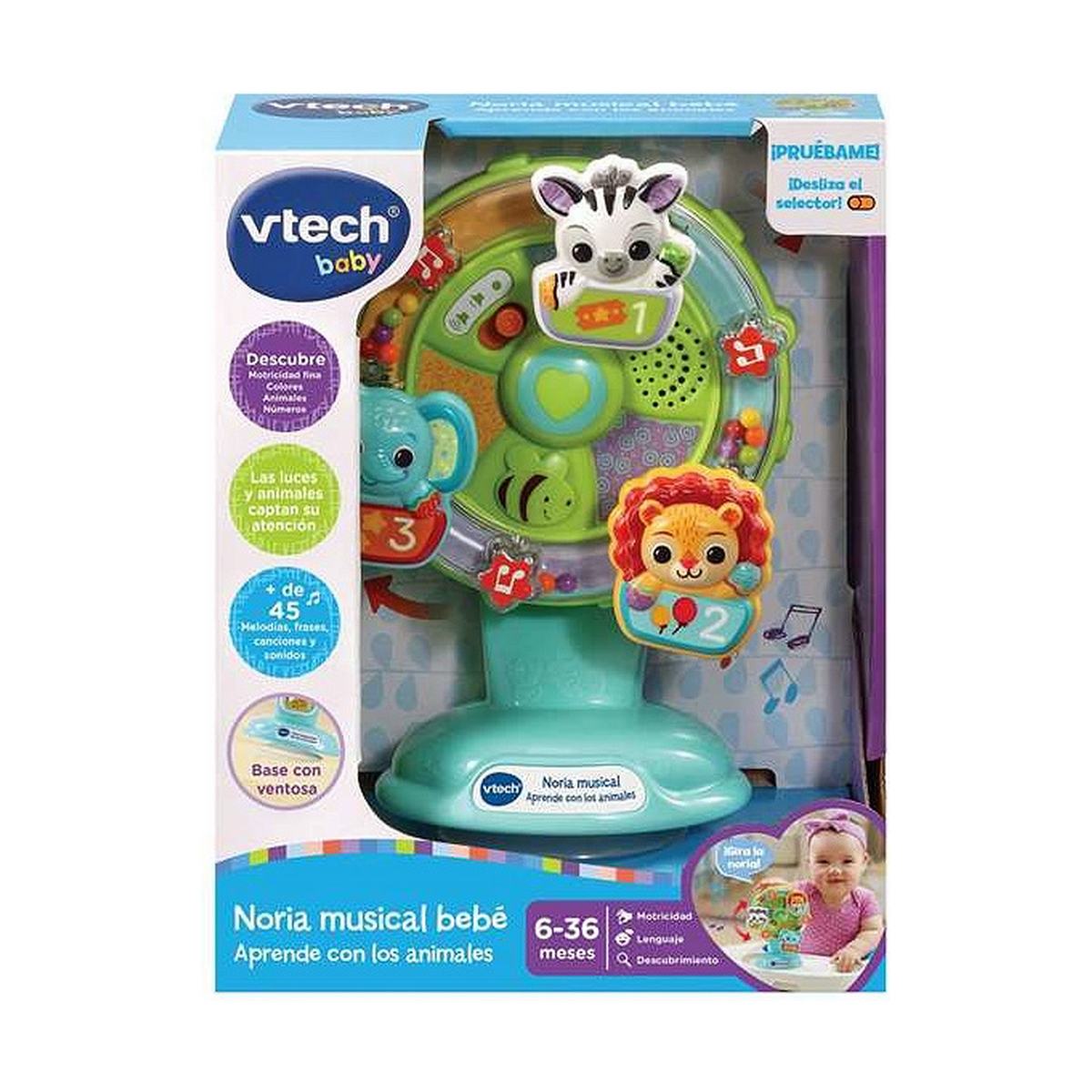 Jucărie interactivă Vtech Aprende con los animales! (ES)