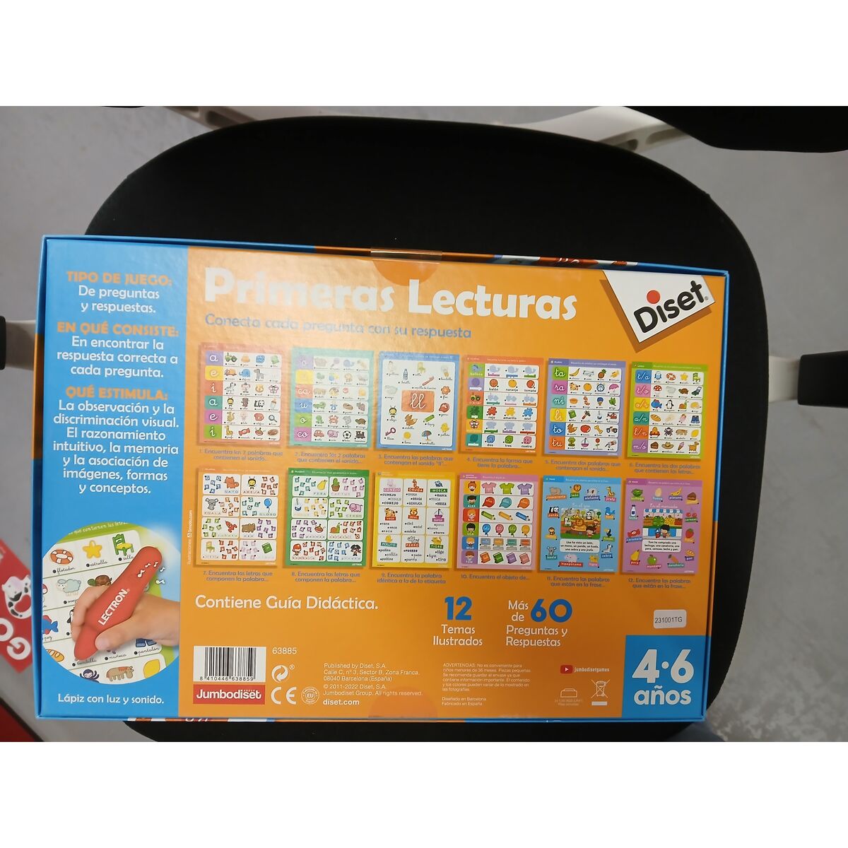 Joc Educativ Lectron Diset Primeras Lecturas ES