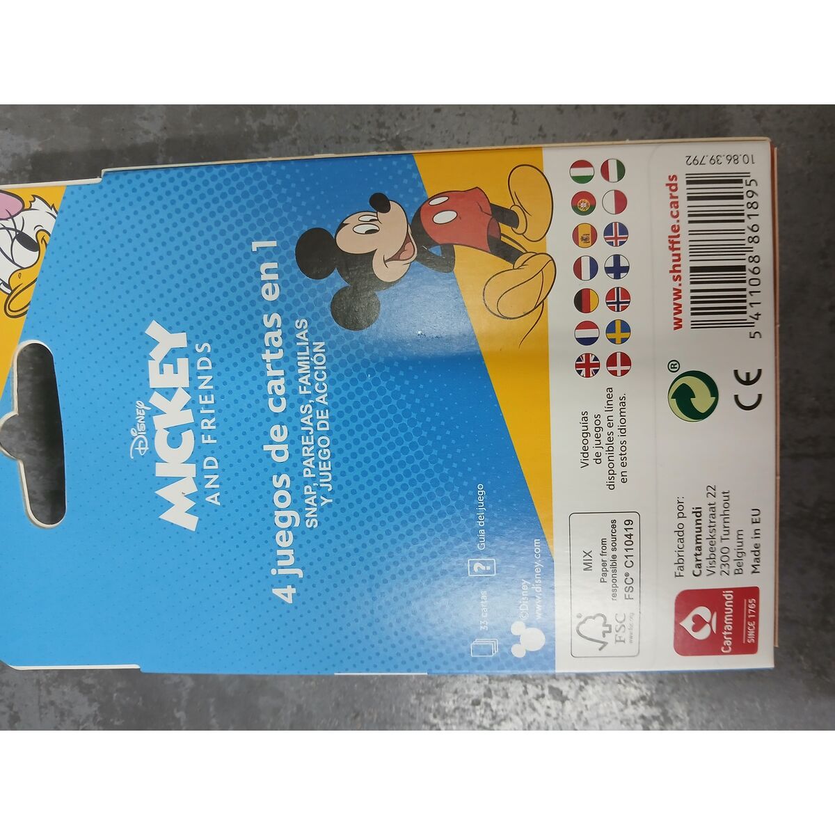 Jocuri de cărți Fournier Mickey & Friends