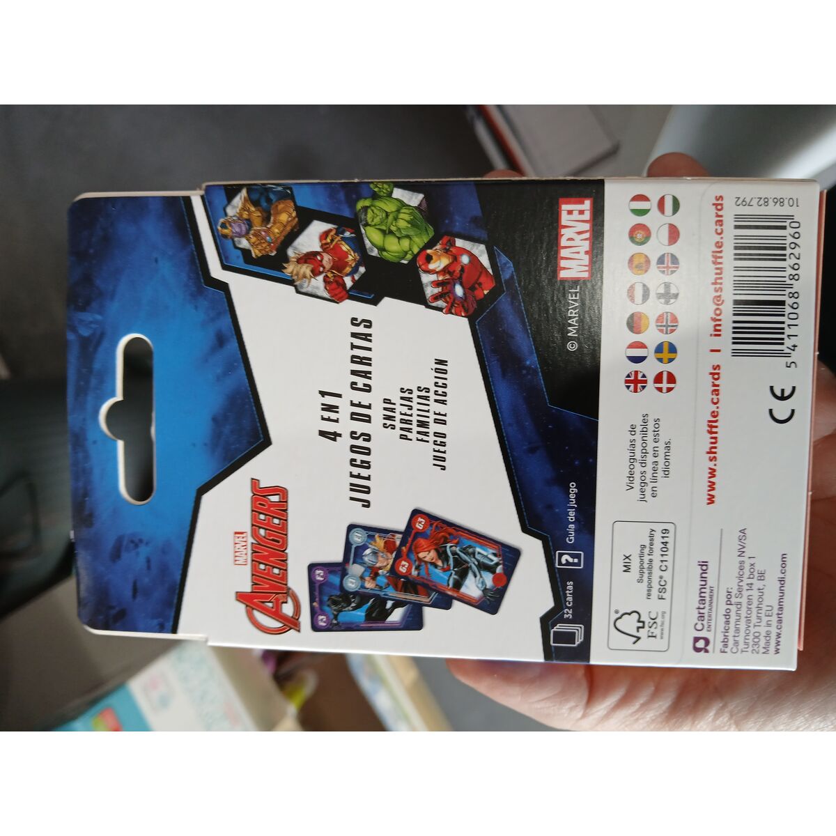 Jocuri de cărți Fournier Avengers