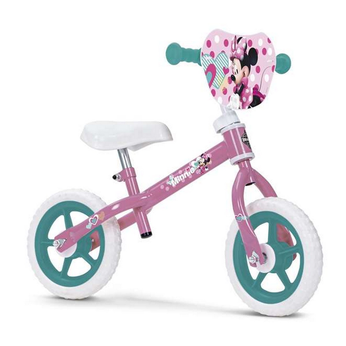 Bicicletă pentru copii Minnie Mouse   10" Fără pedale Roz
