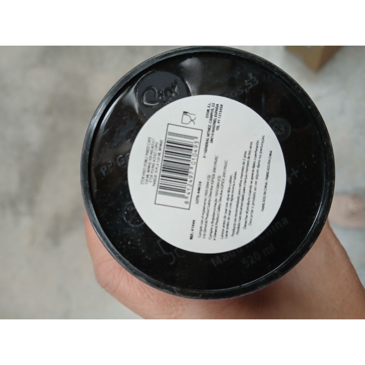 Pahar cu Capac Minnie Mouse 01049 (520 ml)