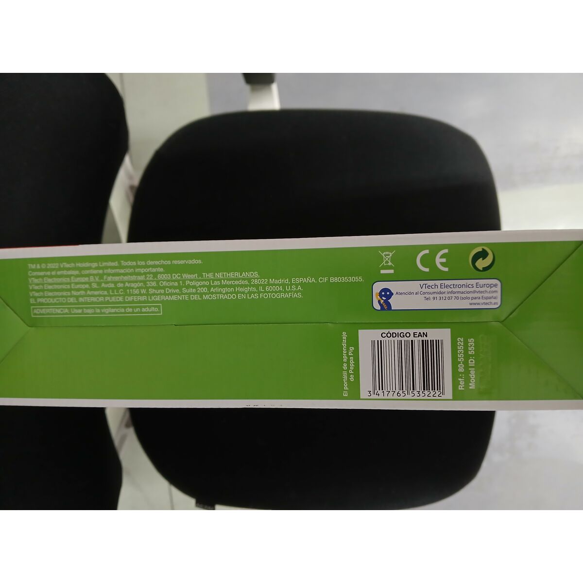 Jucărie interactivă pentru bebeluși Vtech Peppa Pig 5,6 x 23,7 x 15,8 cm