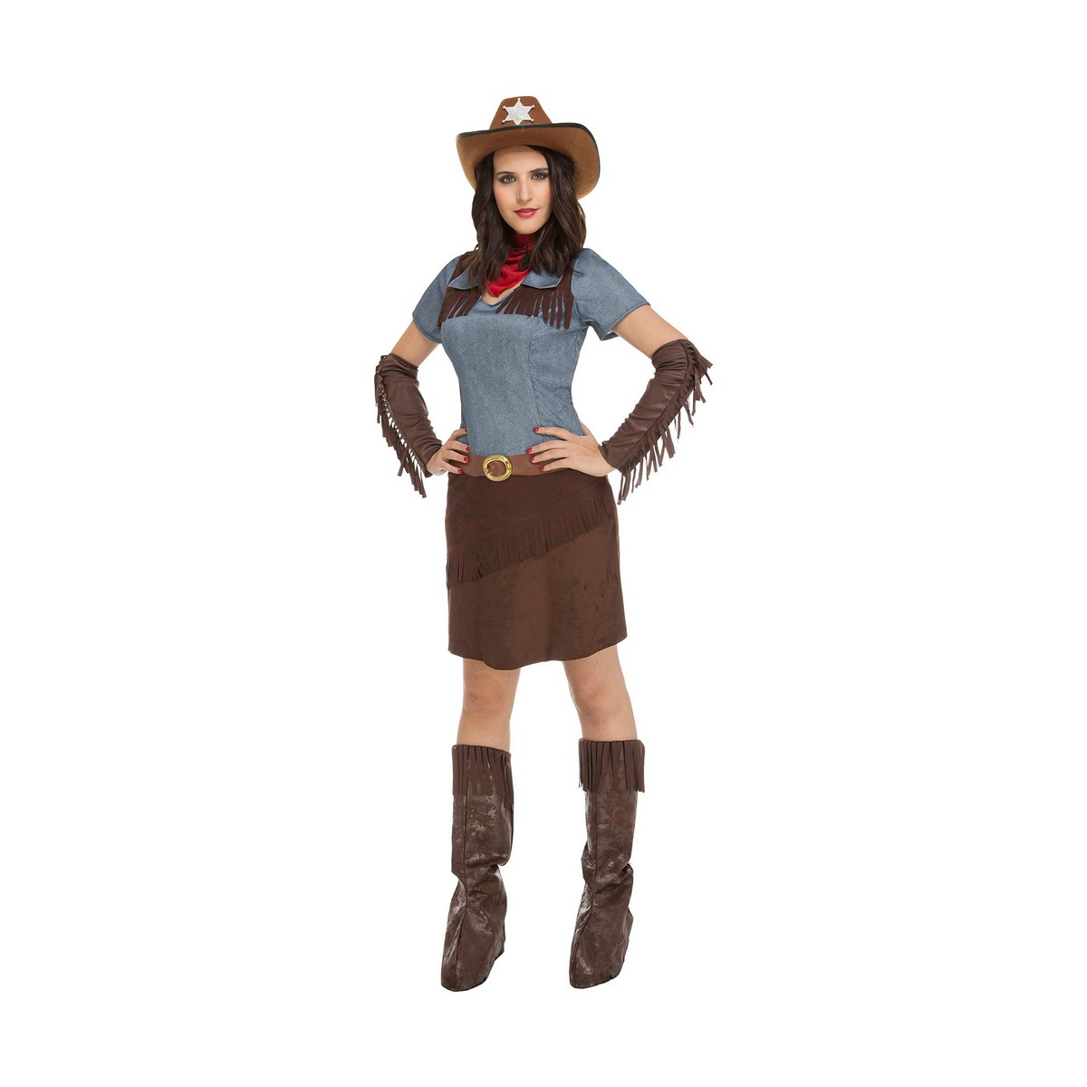 Costum Deghizare pentru Adulți My Other Me Cowgirl  M/L