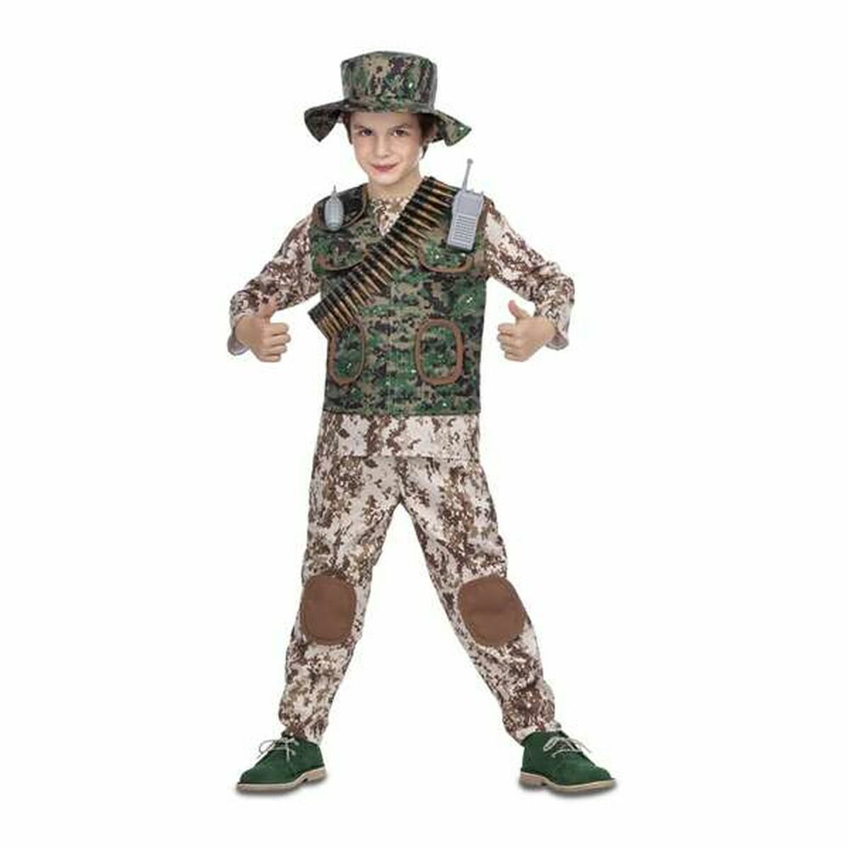 Costum Deghizare pentru Copii My Other Me Camuflaj 5-6 Ani