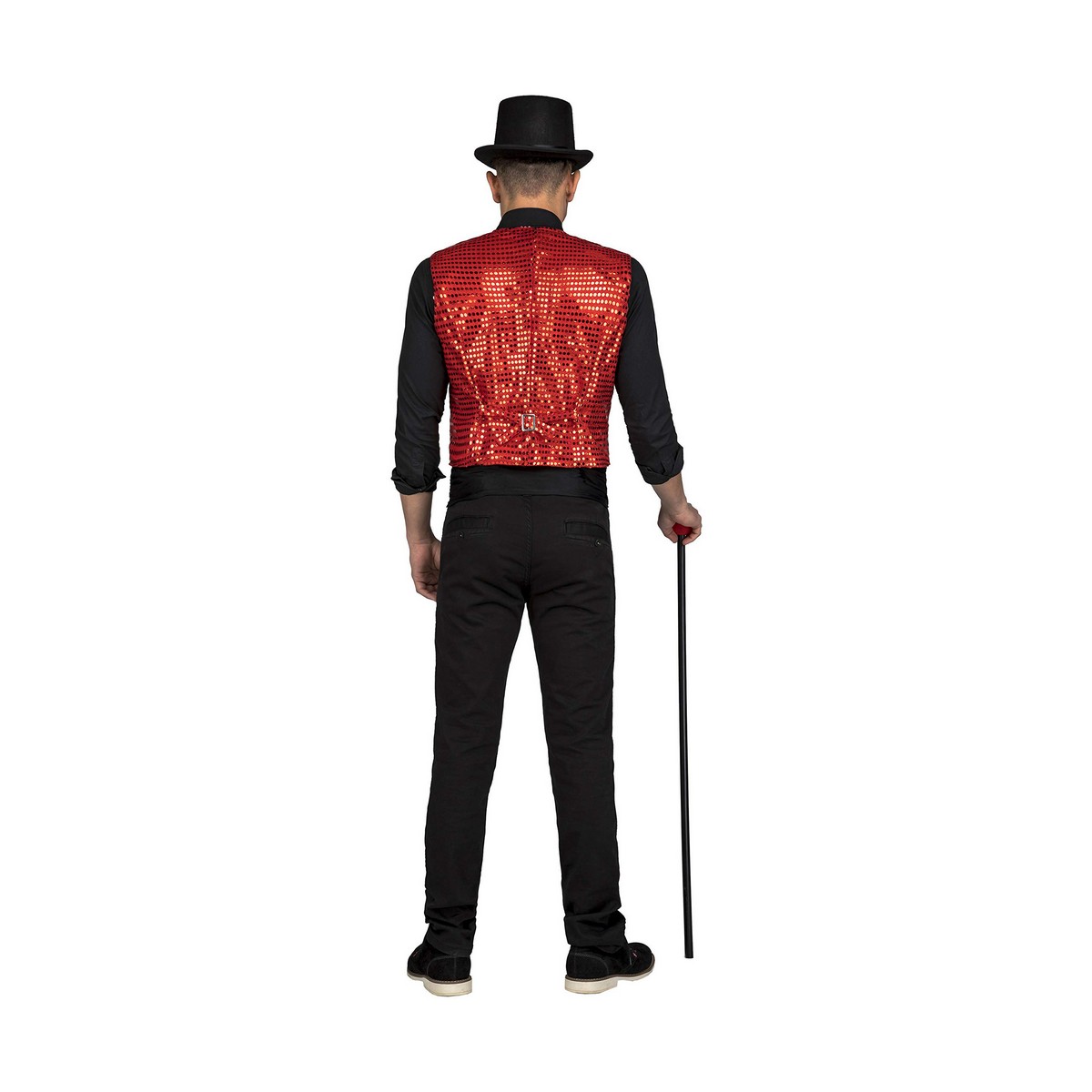 Costum Deghizare pentru Adulți My Other Me Showman Roșu Vestă M/L