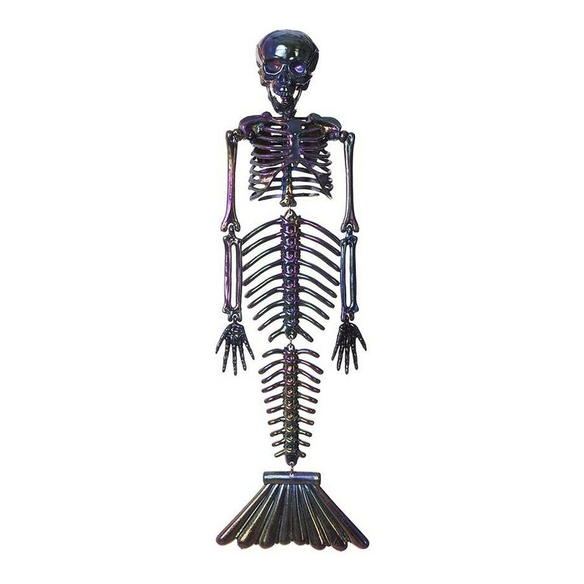 Decorațiune pentru Halloween My Other Me Schelet Sirenă Cromat (37 cm)