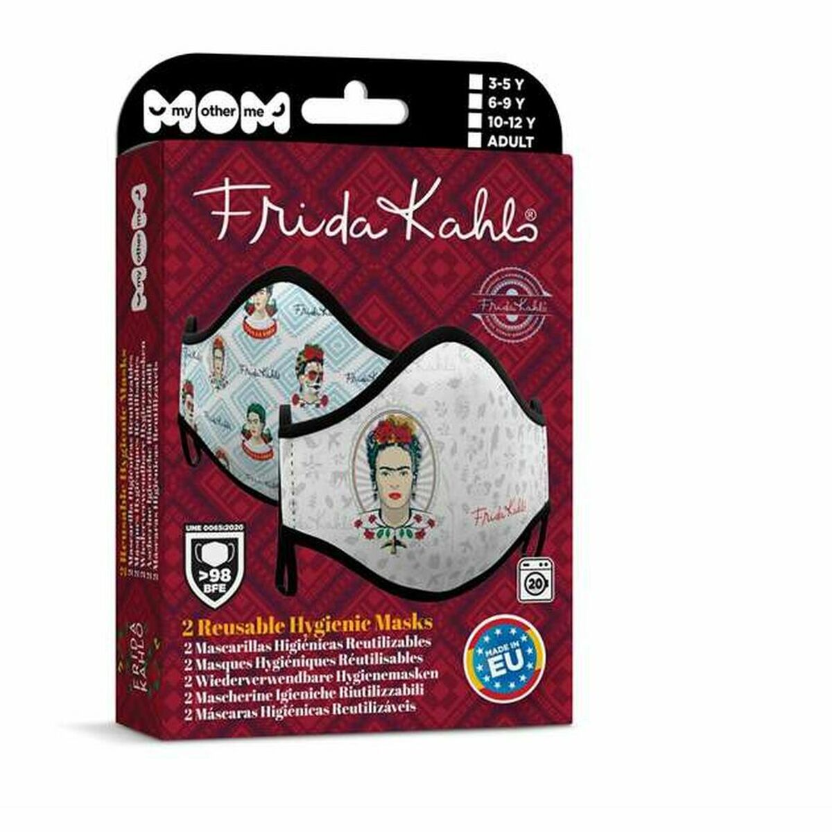 Mască facială igienică My Other Me Fridha Kalo Premium 10-12 Ani