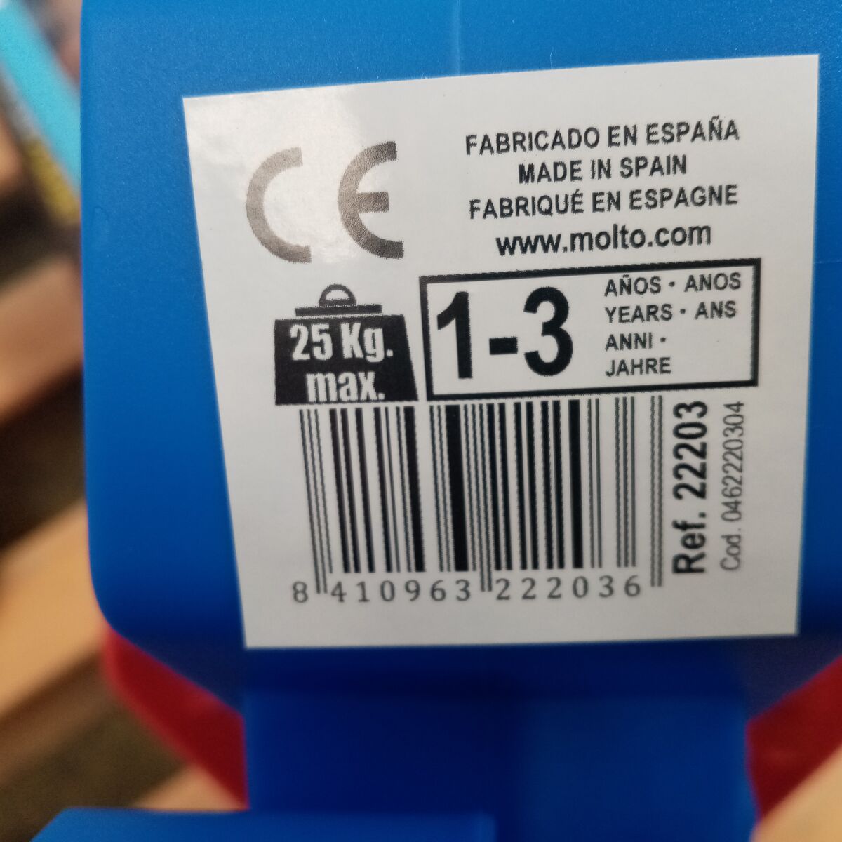 Motocicletă fără Pedale Moltó Cross Star