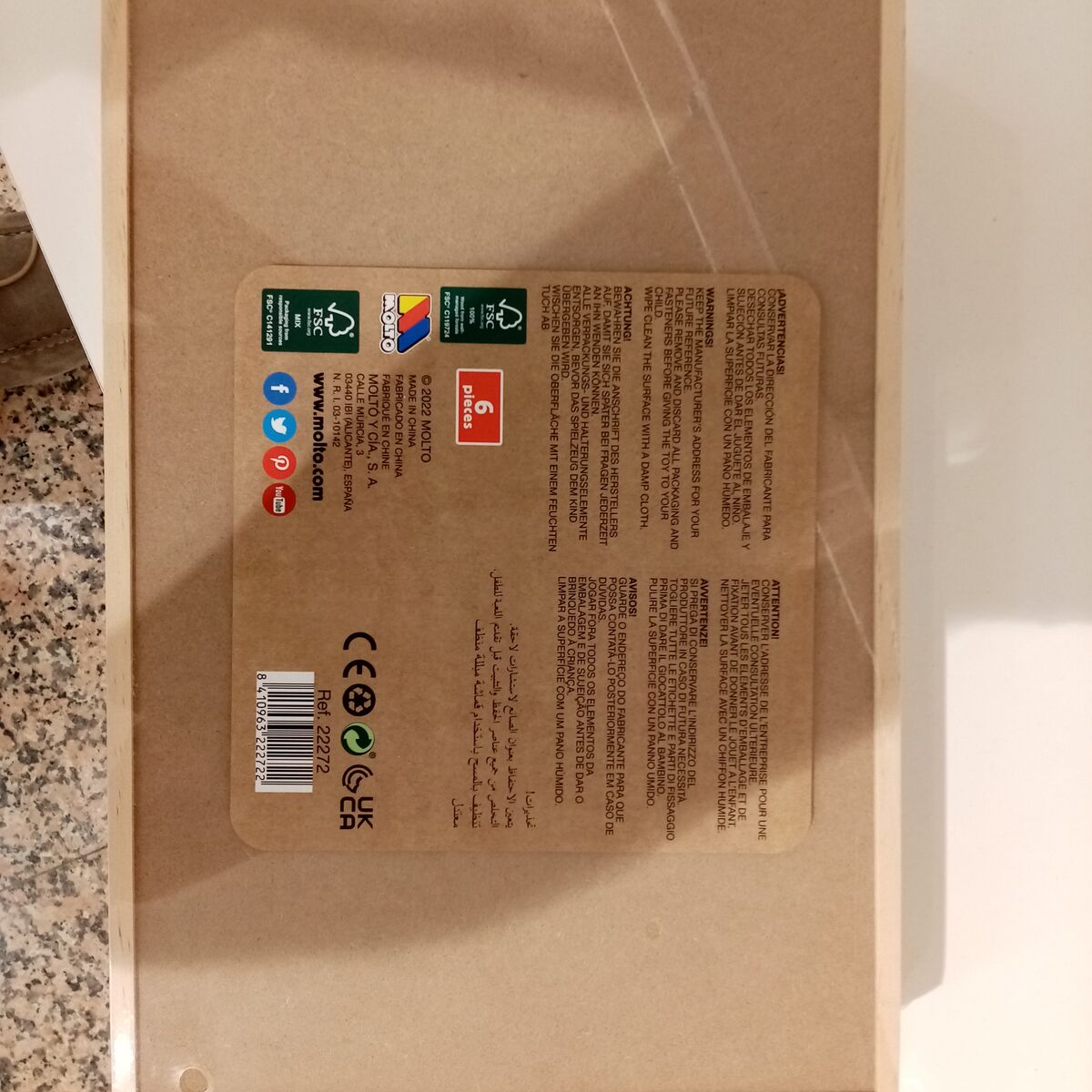 Jucărie muzicală Moltó Musical Set