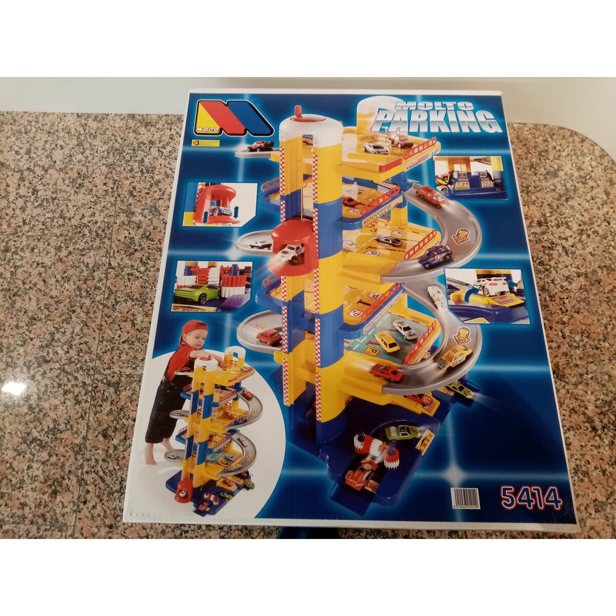 Garaj Portabil Moltó 5414 Stand cu 6 niveluri