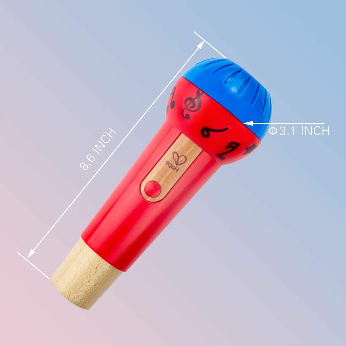 Microfon Hape E0337 21,8 x 8 cm