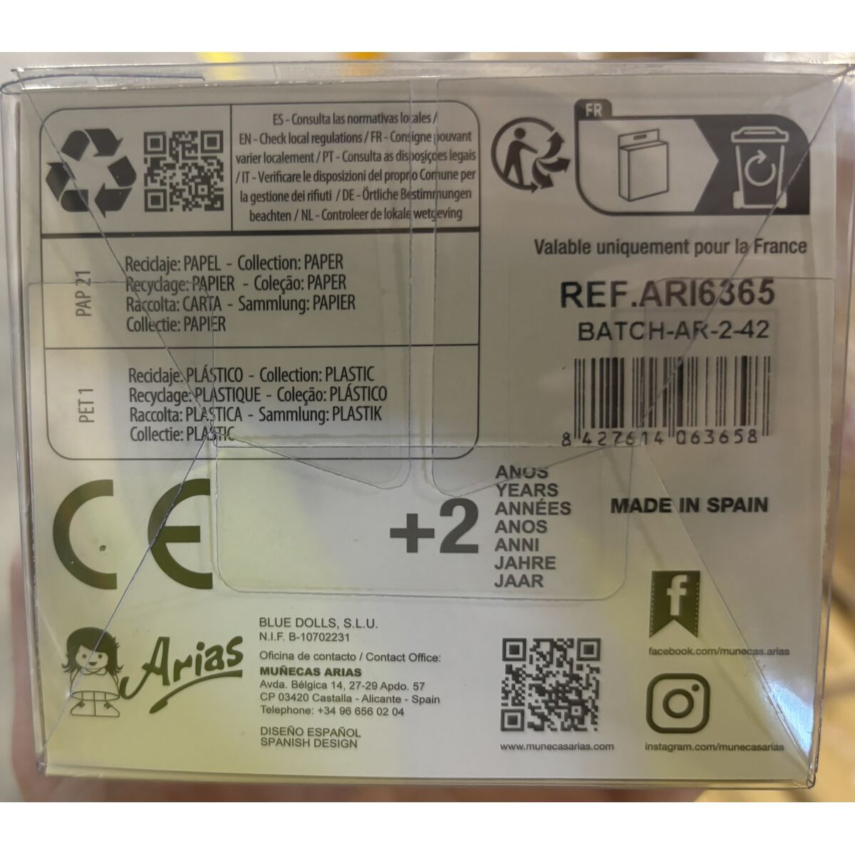 Set de Suzetă și Lanț pentru Suzetă Arias